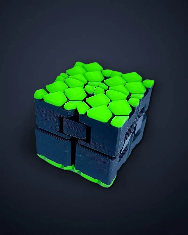 Cubo fidget plegable