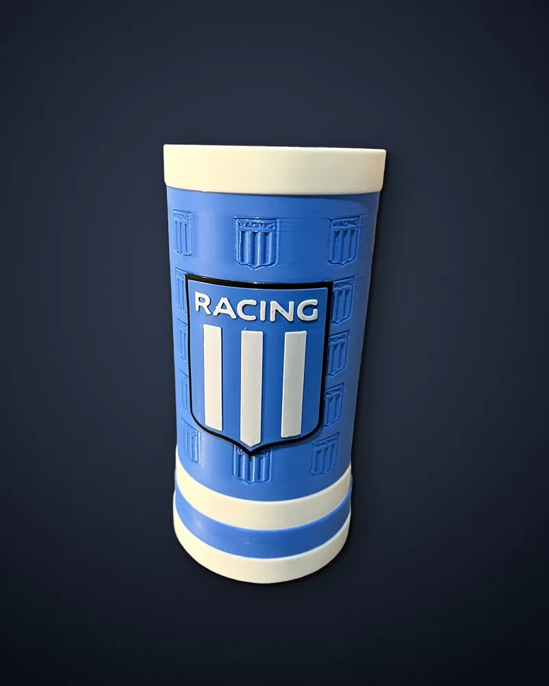 Porta latas de Racing